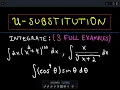 Integration using U-Substitution