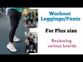 Workout Leggings Pants for Plus Size Gym wear Plus Size