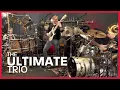 Bozzio, Donati, and Feraud: The Ultimate Drums and Bass Power Trio