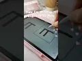 Korean Alphabet Handwriting