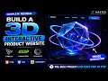 Build a 3D Interactive Product Website with Three js GSAP HTML CSS JavaScript