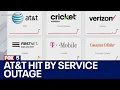 AT T hit by service outage