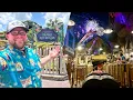 Tiana s Bayou Adventure Full Ride POV At Night During Fireworks Review Walt Disney World 2024