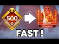 Here s how to level up fast to get those packs and shards