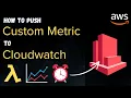 How to Push Custom Metrics to AWS CloudWatch Explained In Hindi