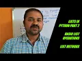 List Basic Operations List Methods Lists in Python Programming part 2