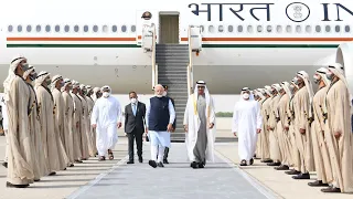 PM Modi And UAE President In Abu Dhabi 