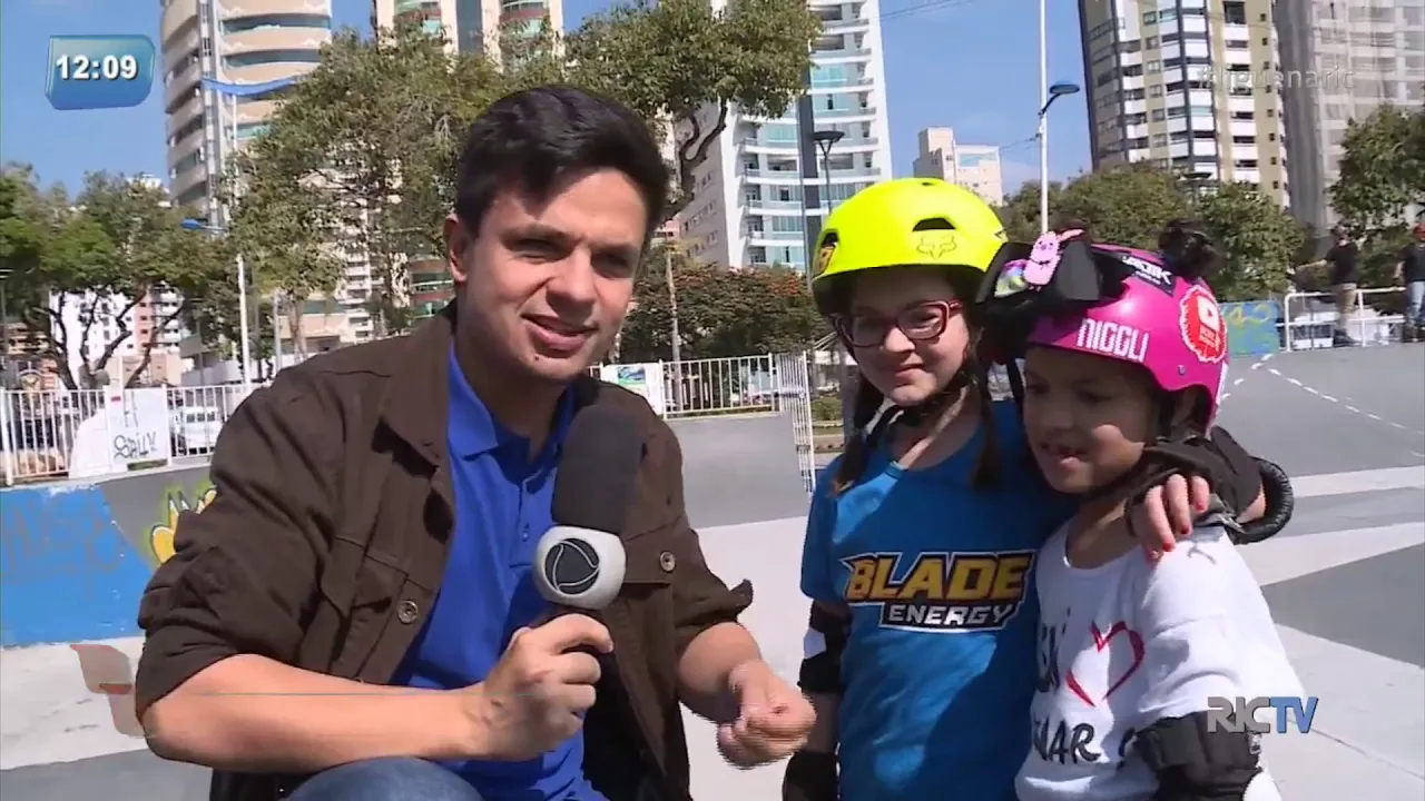 Feras do patins street entram em ação em Itajaí