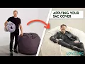 Applying Your Sac Cover w Shawn Nelson Product How-To Series w Lovesac CEO