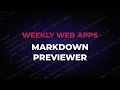 React Markdown er - Time-lapse