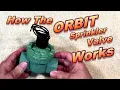 How an ORBIT Jar-Top Sprinkler Valve Works