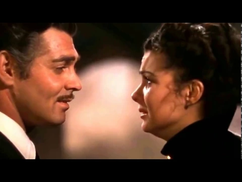 Download MP3 Gone with the Wind (1939)- Franky, My Dear, I Don't Give a Damn Scene HD Clip