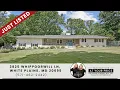 3825 Whippoorwill Ln White Plains MD 20695 1 5-Acre Home for Sale