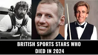 85 British Sports Stars Who Died in 2024