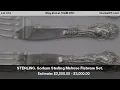STERLING Gorham Sterling Melrose Flatware Set
