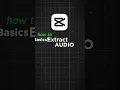 Download Lagu Capcut | How to extract audio in capcut | How to extract music in capcut #capcut