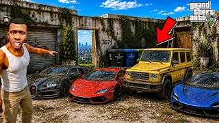 Franklin Found Abandoned Cars in Secret Places in GTA 5!