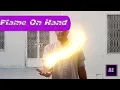 Realistic Flame On Hand Using Trapcode Particular 4 Adobe After Effects