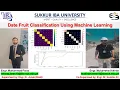 Date Fruit Classification Using Machine Learning