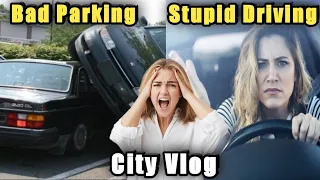 Car driving gone wrong on busy road of city kya ap bhi ye sab face karte hai Vlog03