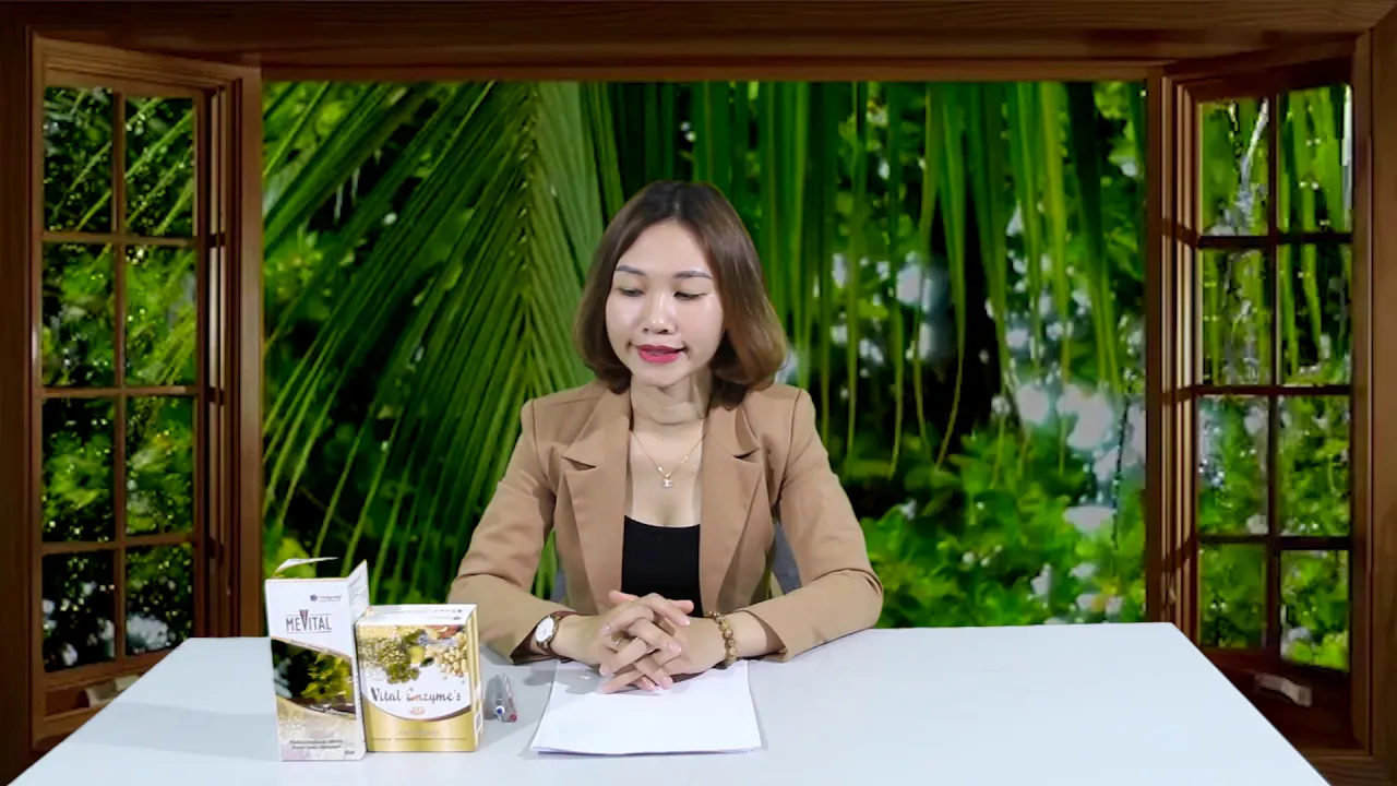 Outline Video Chính sách Trả Thưởng Vital EnZyme 2020 - Dược Sĩ -Chuyên gia dinh dưỡng Ms Nga