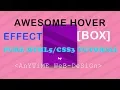 CSS Box Hover Effects Pure CSS Tutorials CSS3 Hover Effects
