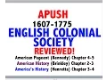 American Pageant Chapter 4-5 APUSH Review APUSH Period 2