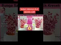 Download Lagu cara membuat bunga sakura dari plastik kresek,cek di yt @juwita craft #shorts #bungakresek #sakura