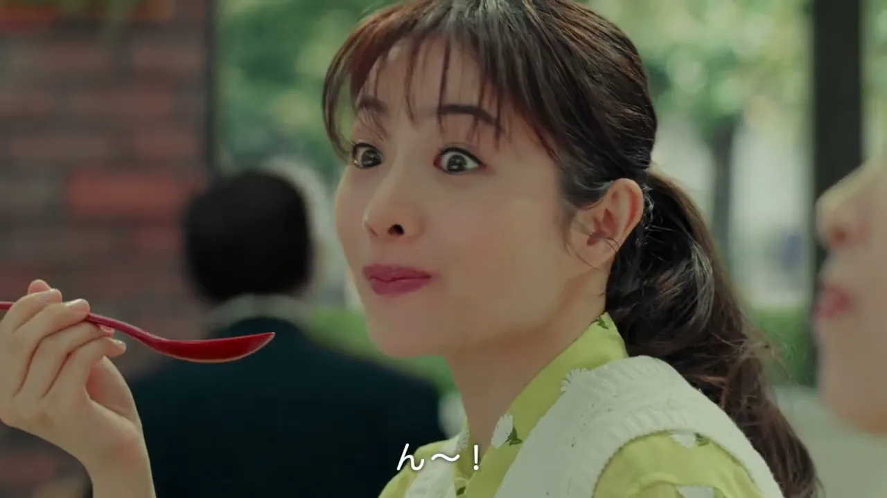 すき家のCM。定番から期間限定メニューまでを紹介するCM