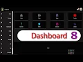 How to Dashboard Design responsive HTML CSS JavaScript