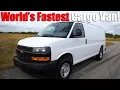 First Drive In Our 2025 Chevrolet Express V8 Cargo Van 0 to 60 Tested