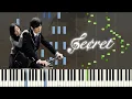 Download Lagu Secret - Time Travel Theme (Piano Tutorial by Javin Tham) 《不能說的·秘密》OST