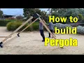 How to Build a Pergola Using Outmos