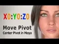 Move Pivot Center Pivot in Maya 0 0 0 0 0 0
