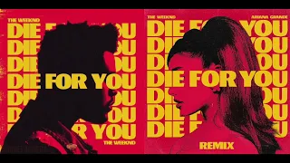the weeknd u0026 ariana grande die for you remix remastered