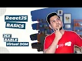 ReactJs Basics JSX Babel Virtual DOM explained