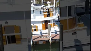 DIRT CHEAP, UNIQUE, & IMMACULATE 60+ Foot DREAM Liveaboard Yacht [#shorts Tour]