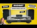 Two of the BEST speaker and amp setups for your turntable under 300