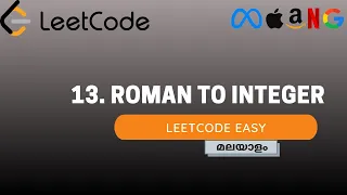 Roman To Integer LeetCode - 13 Malayalam Java Easy