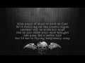 Download Lagu Avenged Sevenfold - Lost [Lyrics on screen] [Full HD]
