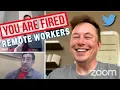 Elon Musk fires Remote twitter employees A I