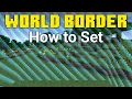 How To Set a World Border in Minecraft