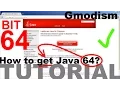 How to install JAVA 64-bit Tutorial