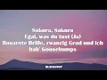 Nina Chuba - Sakura Lyrics