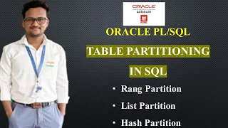 SQL Table Partitioning Range Partition Hash Partition List Partition