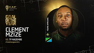 CAF Awards 2025 Goal Of The Year Nominee Clement Mzize Young Africans TotalEnergies CAFCL 