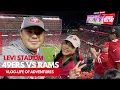 49ers Game Levi s Stadium-Food and store VLOG