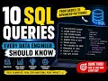 10 SQL Queries Every Data Engineer Should Know Real-World SQL Examples