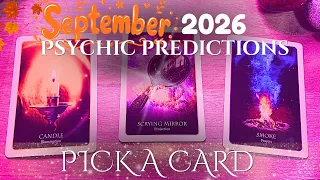September 2026 Psychic Predictions ๐ฎ Whatโs Coming Your Way? | Pick a Card