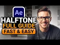 Halftone After Effects BEST FULL GUIDE NO Yapping To The Point FAST EASY